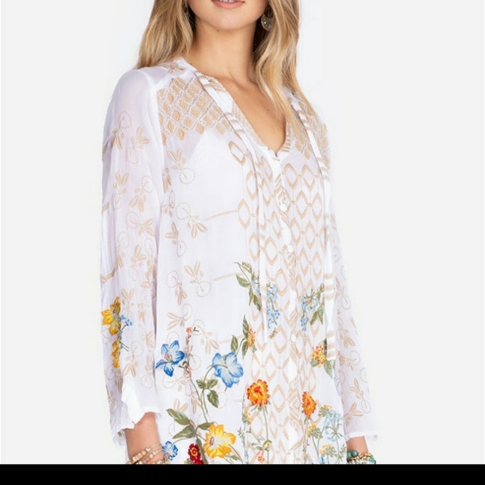 JOHNNY WAS LUCA BLOUSE